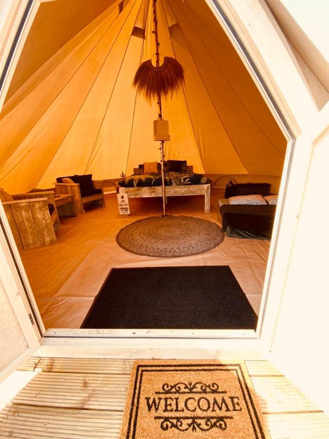 Bell Tent Heerewaarden Esterno foto